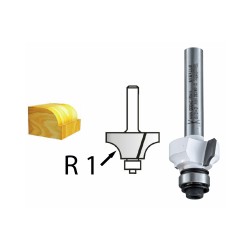 MAKITA D-48561 Zaoblovací fréza s ložiskem stopka 12 mm,50,8x25,4x75 mm
