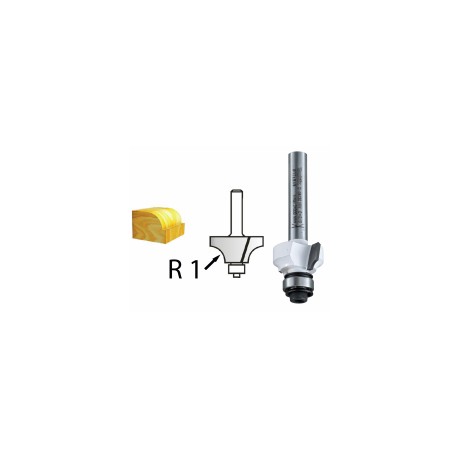 MAKITA D-48561 Zaoblovací fréza s ložiskem stopka 12 mm,50,8x25,4x75 mm
