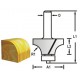 MAKITA D-48387 Zaoblovací fréza s ložiskem stopka 8 mm,25,4x13,5x56 mm
