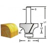 MAKITA D-48393 Zaoblovací fréza s ložiskem stopka 8 mm,28,6x14,5x57 mm