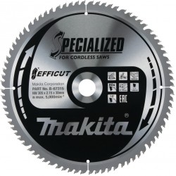 MAKITA B-67315 pilový kotouč Efficut 305x30x80T ,old B-67262