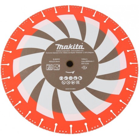 MAKITA B-66955 diamantový kotouč universal rescue 405x3,6x25,4mm