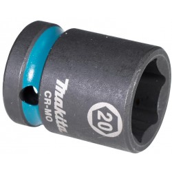 MAKITA E-16162 nástrčný klíč 1/2" square drive Impact BLACK 20mm