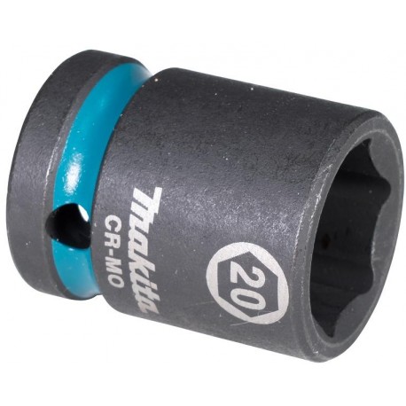 MAKITA E-16162 nástrčný klíč 1/2" square drive Impact BLACK 20mm