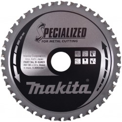 MAKITA B-33423 pilový kotouč 185x30 38T kov ,old B-09759