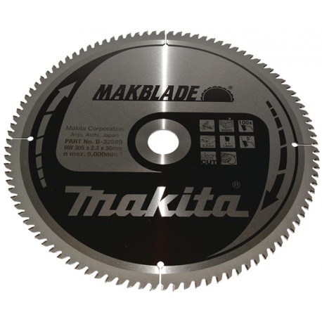 MAKITA B-32889 pilový kotouč 305x30 100T ,old B-09123