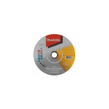 MAKITA E-13758 řezný kotouč 180x1,6x22 nerez,oldB-12267