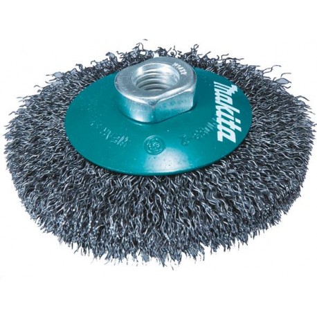MAKITA D-77562 miskovitý kartáč z ocelového drátu-vlnitý drát průměr 0,3mm 115mm