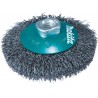 MAKITA D-77562 miskovitý kartáč z ocelového drátu-vlnitý drát průměr 0,3mm 115mm