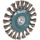 MAKITA D-77534 kotoučový kartáč z ocelového drátu splétaný drát průměr 0,5mm 115mm