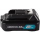MAKITA 197396-9 akumulátor Li-ion CXT BL1021B 12V/2,0Ah , old197394-3