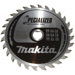 MAKITA B-32982 kotouč pilový dřevo SPECIALIZED 160x2.2x20mm 28Z pro ponorné pily , old B-09260