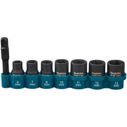 MAKITA E-12289 sada ořechů čtyřhran 1/4" 8 ks