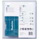 MAKITA B-66896 sada torzních bitů a vrtáků 1/4" Impact Black, 33 ks