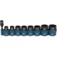 MAKITA E-16639 sada nástrčkových klíčů IMPACT BLACK 3/8" 8ks,oldB-54651