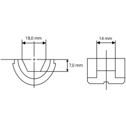 MAKITA ZM00000222 čelisti