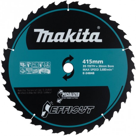 MAKITA E-24848 kotouč pilový dřevo Efficut 415x2.3x30mm 35Z
