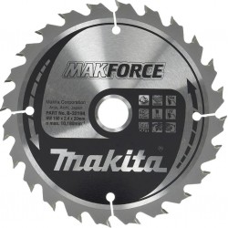 MAKITA B-32194 kotouč pilový dřevo MAKFORCE 150x2.4x20mm 24Z , old B-08280