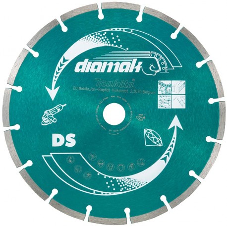 MAKITA D-80070 kotouč řezný diamantový segmentový 115x22.23mm