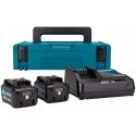 MAKITA 197641-2 sada Li-ion CXT 12V 2ksBL1041B+1ksRychlojnabíječkaDC10SB+1ksMakpac