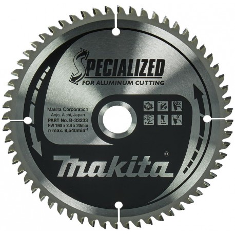 MAKITA B-33233 pilový kotouč 160x20 60T ,old B-09553
