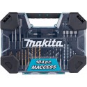 MAKITA E-22604 sada bitů a vrtáků, 104ks ,oldD-31778