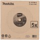MAKITA E-12790-5 kotouč řezný ocel 355x4.3x25.4, 5ks