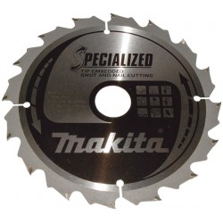 MAKITA B-33043 kotouč pilový dřevo SPECIALIZED se zapuštěnými zuby 185x2x30mm 16Z , old B-09341