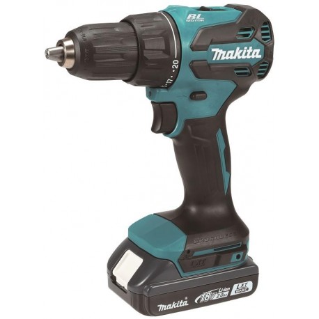 MAKITA DHP490WVE Aku příklepový šroubovák Li-ion BLB 18V/2,0 Ah