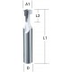 MAKITA D-68812 Fréza drážkovací stopka 8 mm,9,5x10,5x48 mm