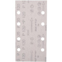 MAKITA E-19663 brusný papír suchý zip 93x185mm 8 děr K120 10ks