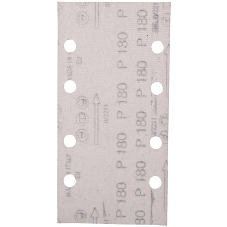 MAKITA E-19685 brusný papír suchý zip 93x185mm 8 děr K180 10ks