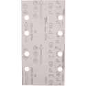 MAKITA E-19629 brusný papír suchý zip 93x185mm 8 děr K40 10ks
