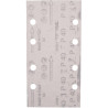 MAKITA E-19629 brusný papír suchý zip 93x185mm 8 děr K40 10ks