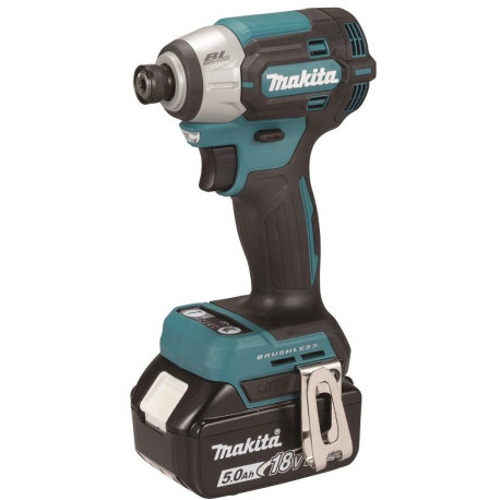 MAKITA DTD201RTJ Aku rázový šroubovák 1/4" Li-ion LXT 18V/5,0Ah, Makpac