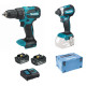 MAKITA DLX2537SJ Aku sada DHP490+DTD153 Li-ion LXT 18V