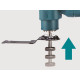 MAKITA DTM53ZX1 Aku MultiTool s příslušenstvím Li-ion LXT 18V bez aku Z