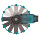 MAKITA DTM53RTJX1 Aku MultiTool s příslušenstvím Li-ion LXT 18V/5,0Ah