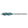 MAKITA E-26668 vrták do dřeva čtyřbřitý šestihran 1/4" 18x165mm