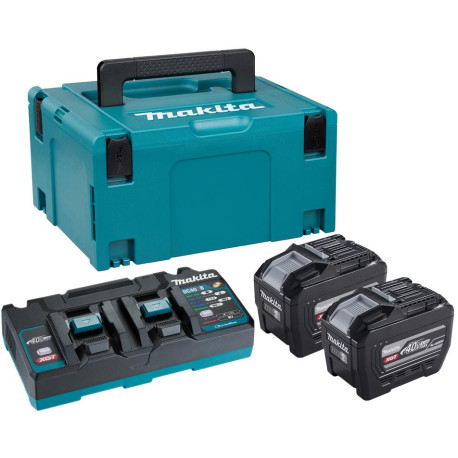 MAKITA PSKGPE2J sada Li-ion XGT 40V 2xBL4080H+DC40RB+Makpac
