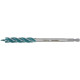 MAKITA E-26646 vrták do dřeva čtyřbřitý šestihran 1/4" 12x165mm