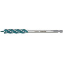 MAKITA E-26646 vrták do dřeva čtyřbřitý šestihran 1/4" 12x165mm