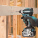 MAKITA DTD158WVE Aku rázový šroubovák 1/4" Li-ion LXTB 18V/2,0 Ah