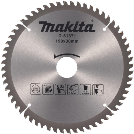 MAKITA D-81371 kotouč pilový TCT multi 185x30,x60Z