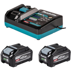 MAKITA PSKGRU2 sada Li-ion XGT 40V 2xBL4040F+DC40RA,old 1916Y1-1