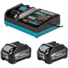 MAKITA PSKGRU2 sada Li-ion XGT 40V 2xBL4040F+DC40RA,old 1916Y1-1