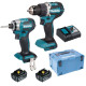 MAKITA DLX2575TJ Aku sada DHP484+DTD173 Li-ion LXT 18V/5,0Ah