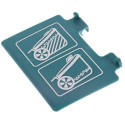 MAKITA DA00000360 klapka naplnění koše DLM380