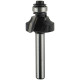 MAKITA D-68557 Zaoblovací fréza s ložiskem stopka 6 mm,20,3x10x51 mm R,4mm,old D-48452