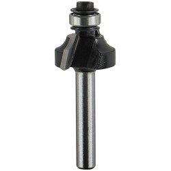 MAKITA D-68557 Zaoblovací fréza s ložiskem stopka 6 mm,20,3x10x51 mm R,4mm,old D-48452